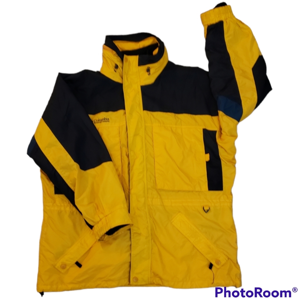 Vintage COLUMBIA West Ridge 3 in 1 Ski Jacket with packable hood